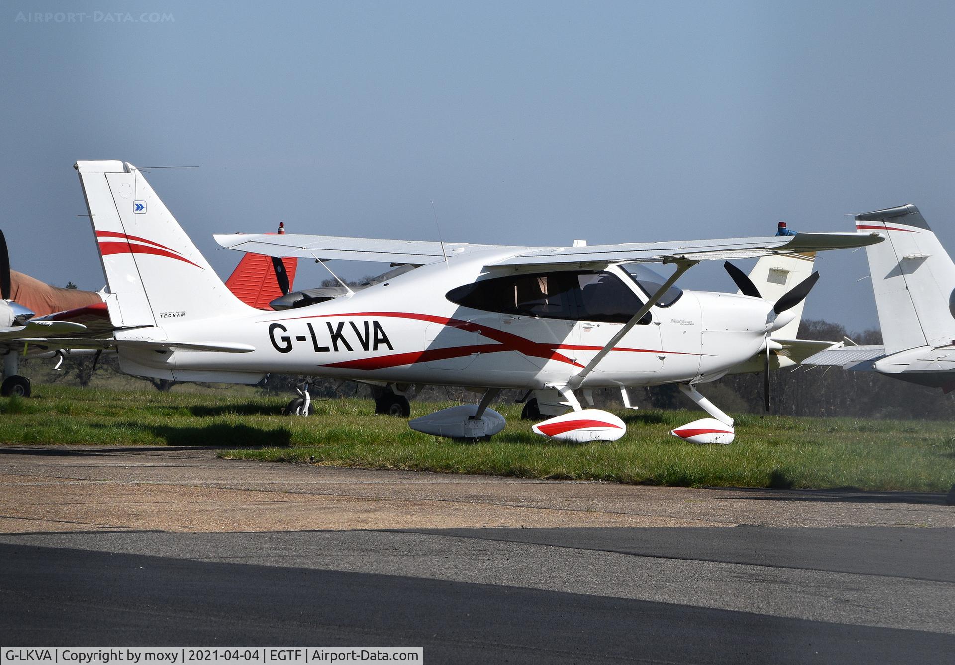 G-LKVA, 2019 Tecnam P-2010 C/N 077, Tecnam P-2010 at Fairoaks.