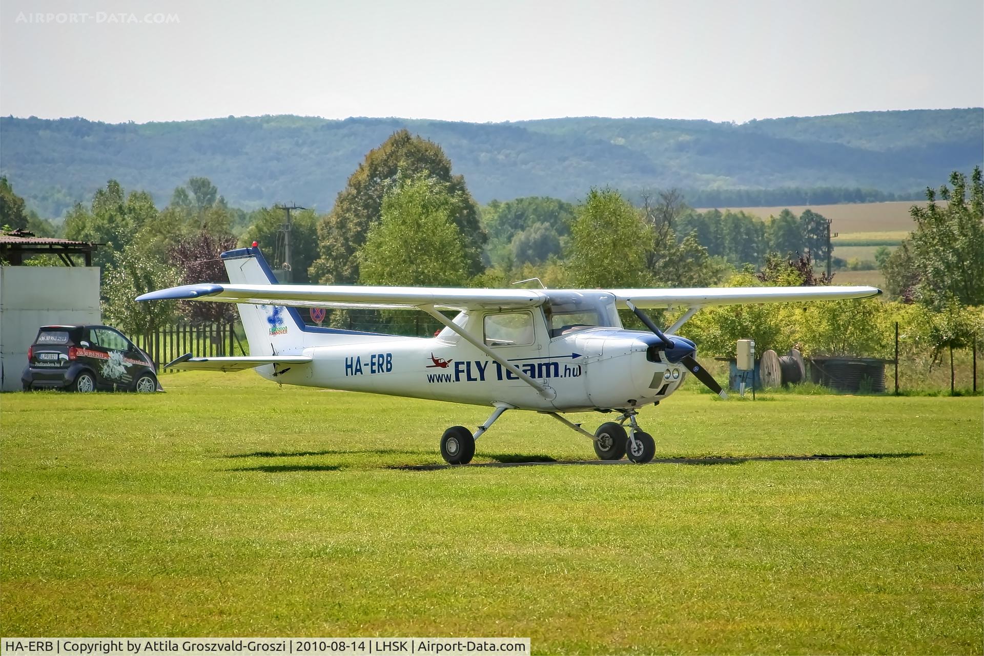 HA-ERB, 1974 Reims F150L C/N 1014, LHSK - Siófok-Kiliti Airport, Hungary