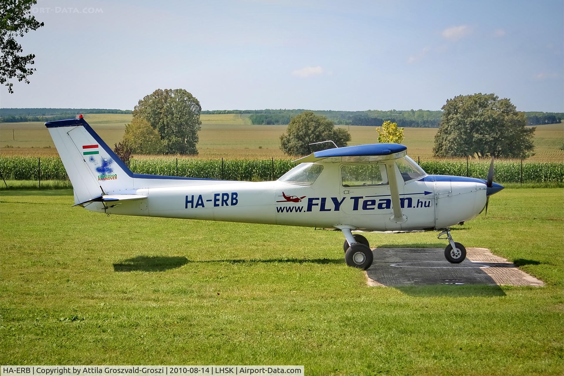 HA-ERB, 1974 Reims F150L C/N 1014, LHSK - Siófok-Kiliti Airport, Hungary