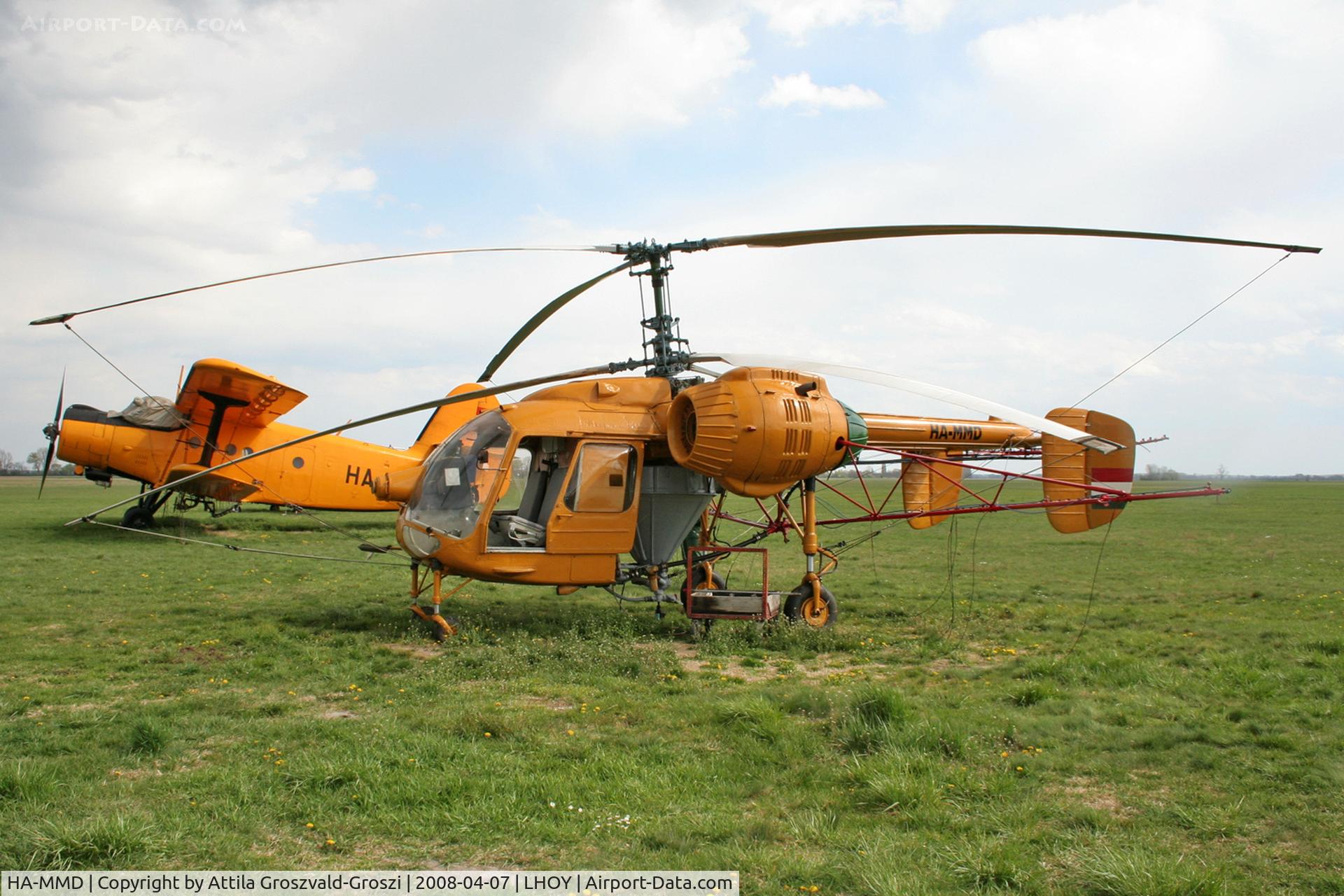 HA-MMD, 1970 Kamov Ka-26 Hoodlum C/N 7001003, LHOY - Öcsény Airport, Hungary