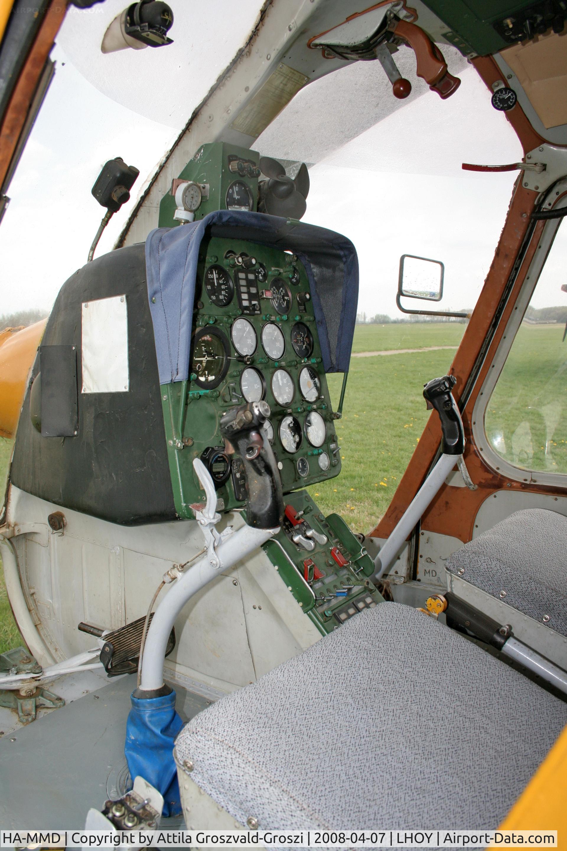HA-MMD, 1970 Kamov Ka-26 Hoodlum C/N 7001003, LHOY - Öcsény Airport, Hungary