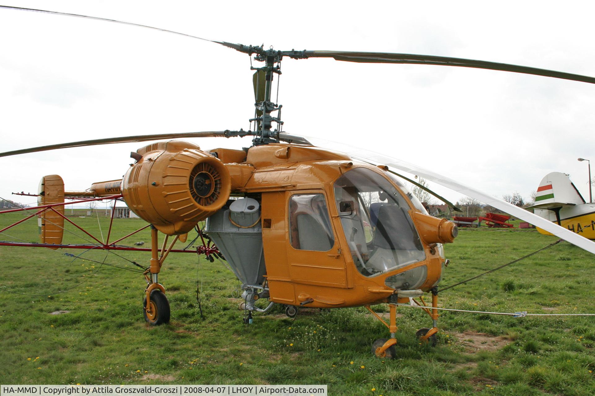 HA-MMD, 1970 Kamov Ka-26 Hoodlum C/N 7001003, LHOY - Öcsény Airport, Hungary