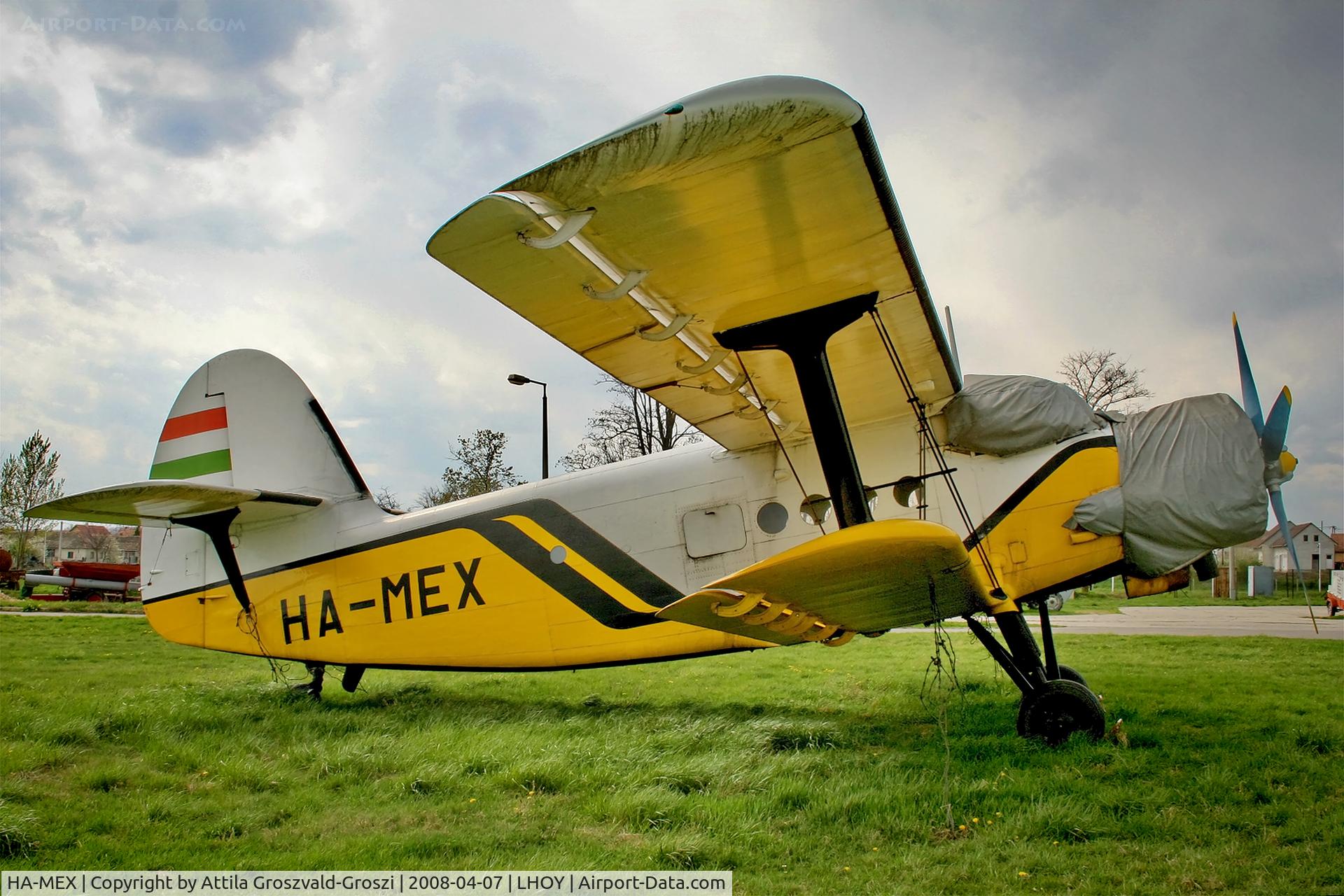 HA-MEX, 1986 PZL-Mielec AN-2R C/N 1G217-53, LHOY - Öcsény Airport, Hungary