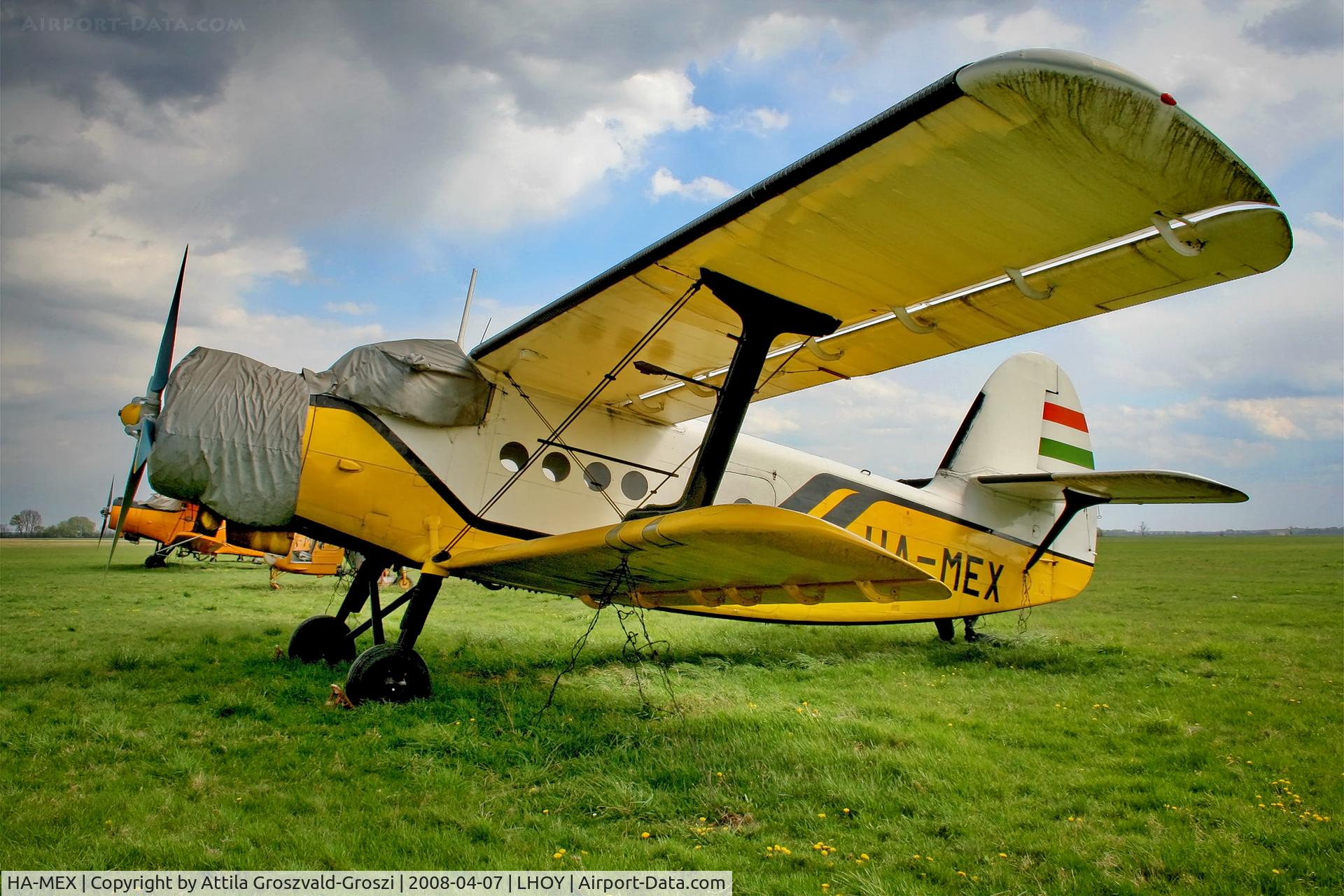 HA-MEX, 1986 PZL-Mielec AN-2R C/N 1G217-53, LHOY - Öcsény Airport, Hungary