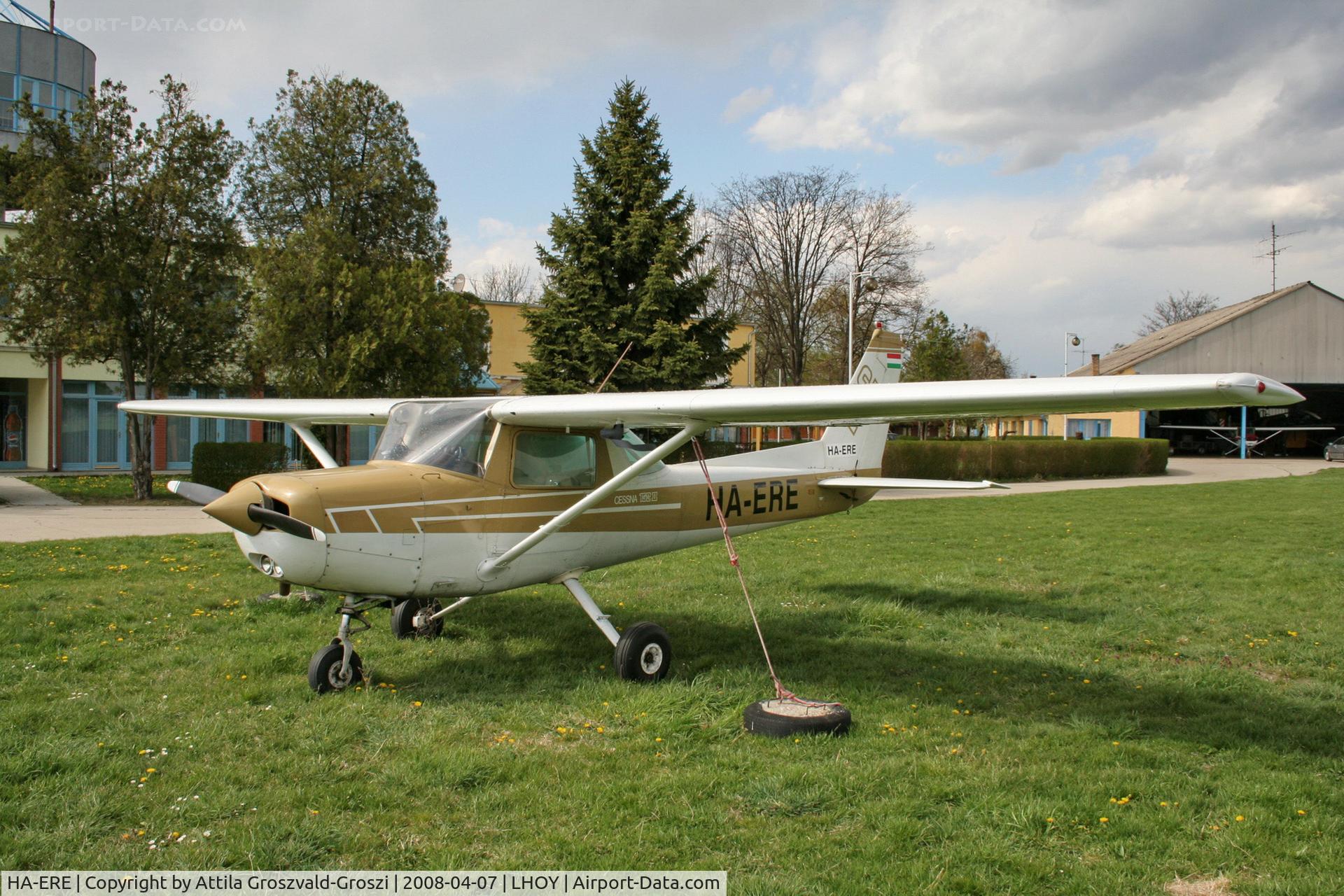 HA-ERE, 1977 Cessna 152 C/N 15280769, LHOY - Öcsény Airport, Hungary