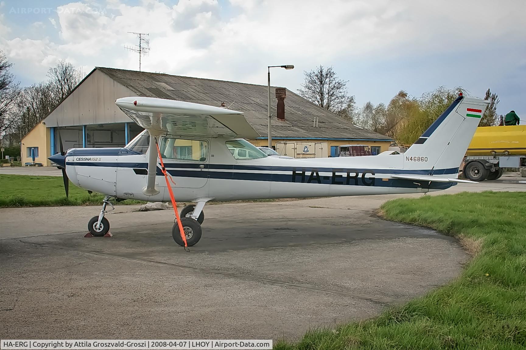 HA-ERG, 1979 Cessna 152 C/N 15283122, LHOY - Öcsény Airport, Hungary