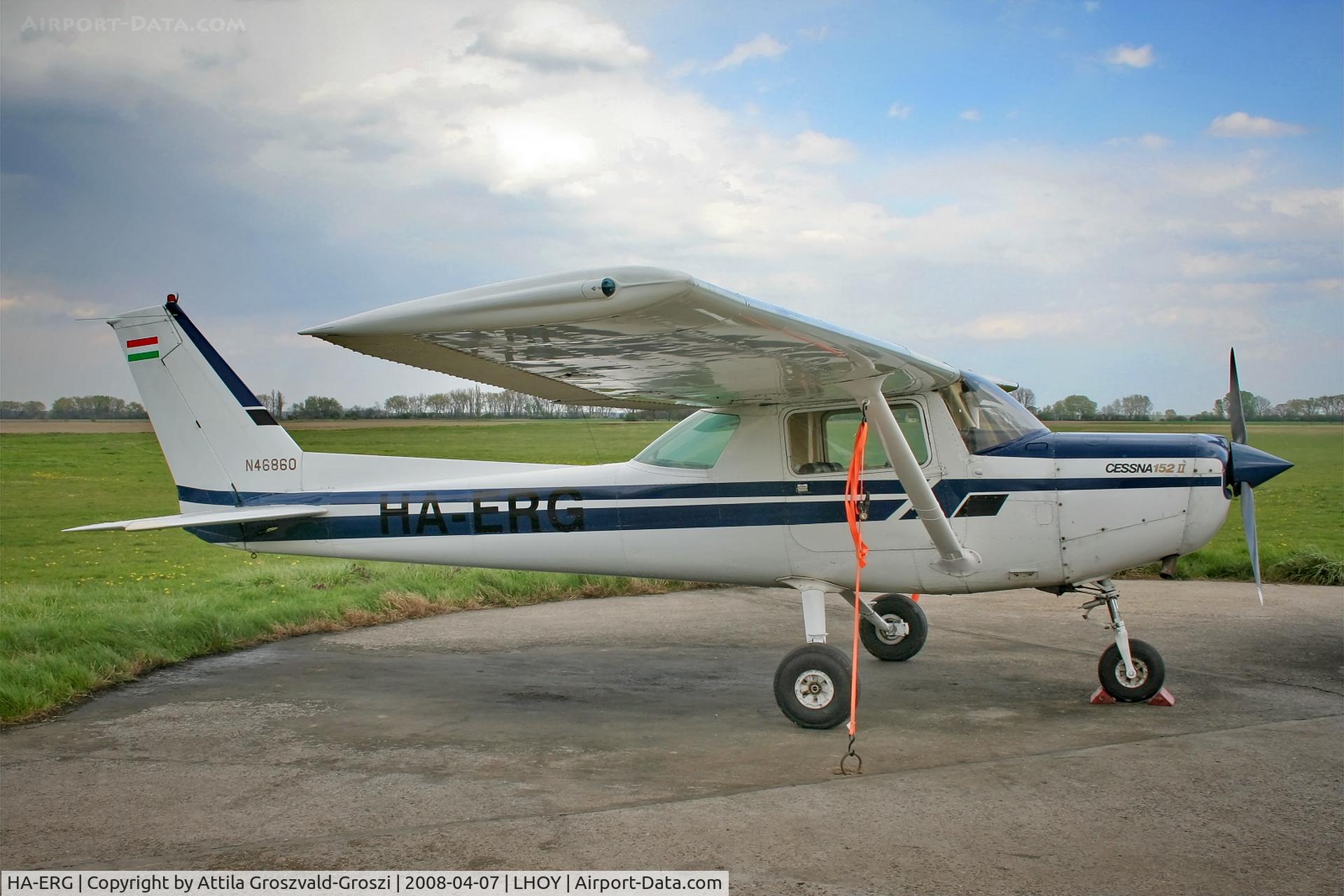 HA-ERG, 1979 Cessna 152 C/N 15283122, LHOY - Öcsény Airport, Hungary
