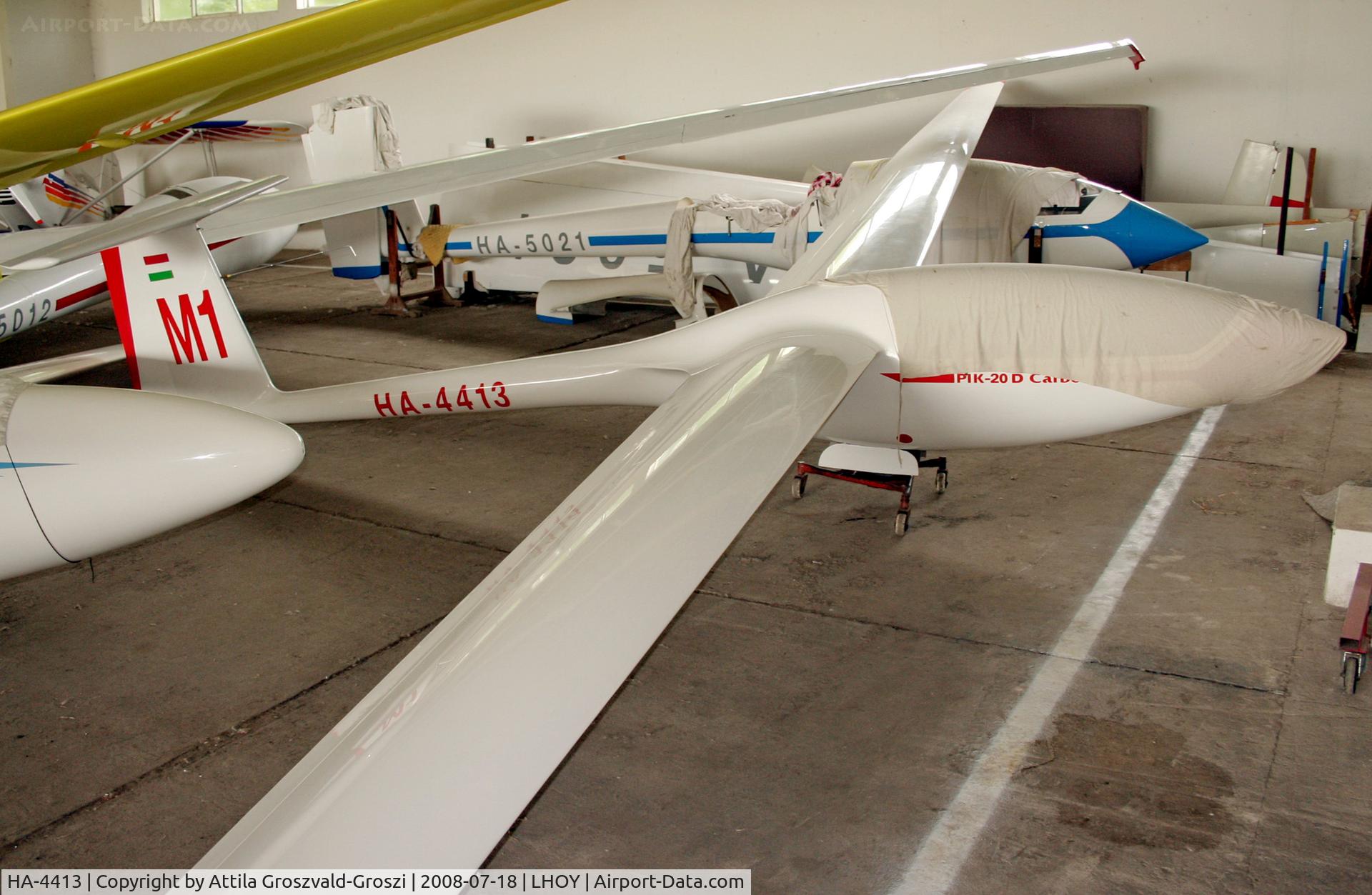 HA-4413, 1978 Eiriavion PIK-20D C/N 20647, LHOY - Öcsény Airport, Hungary