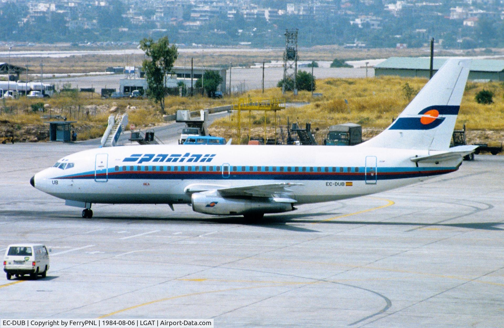 EC-DUB, 1981 Boeing 737-2K5 C/N 22598, Spantax B732