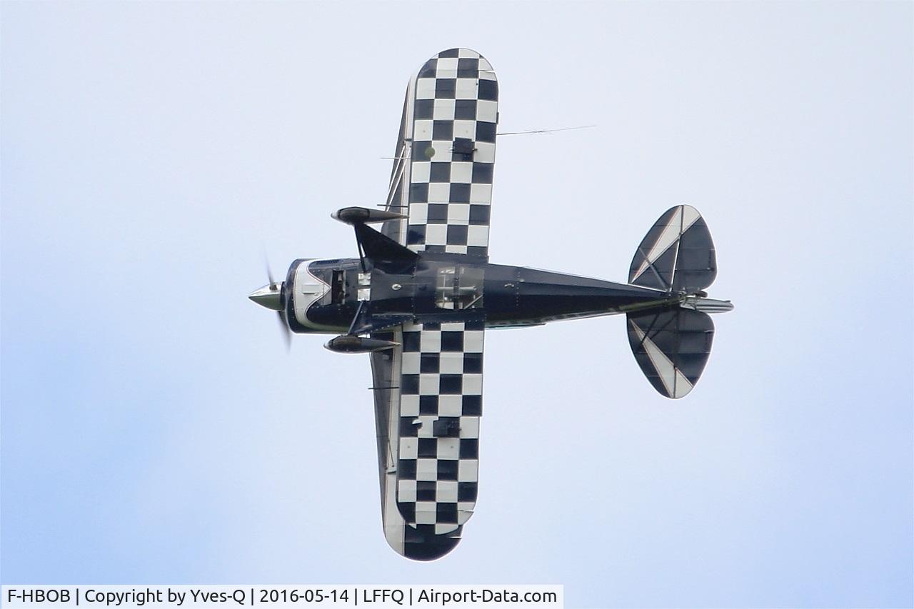 F-HBOB, 1983 Aviat Pitts S-2B Special C/N 5289, Aviat Pitts S-2B, On display, La Ferté-Alais Airfield (LFFQ) Air Show 2016