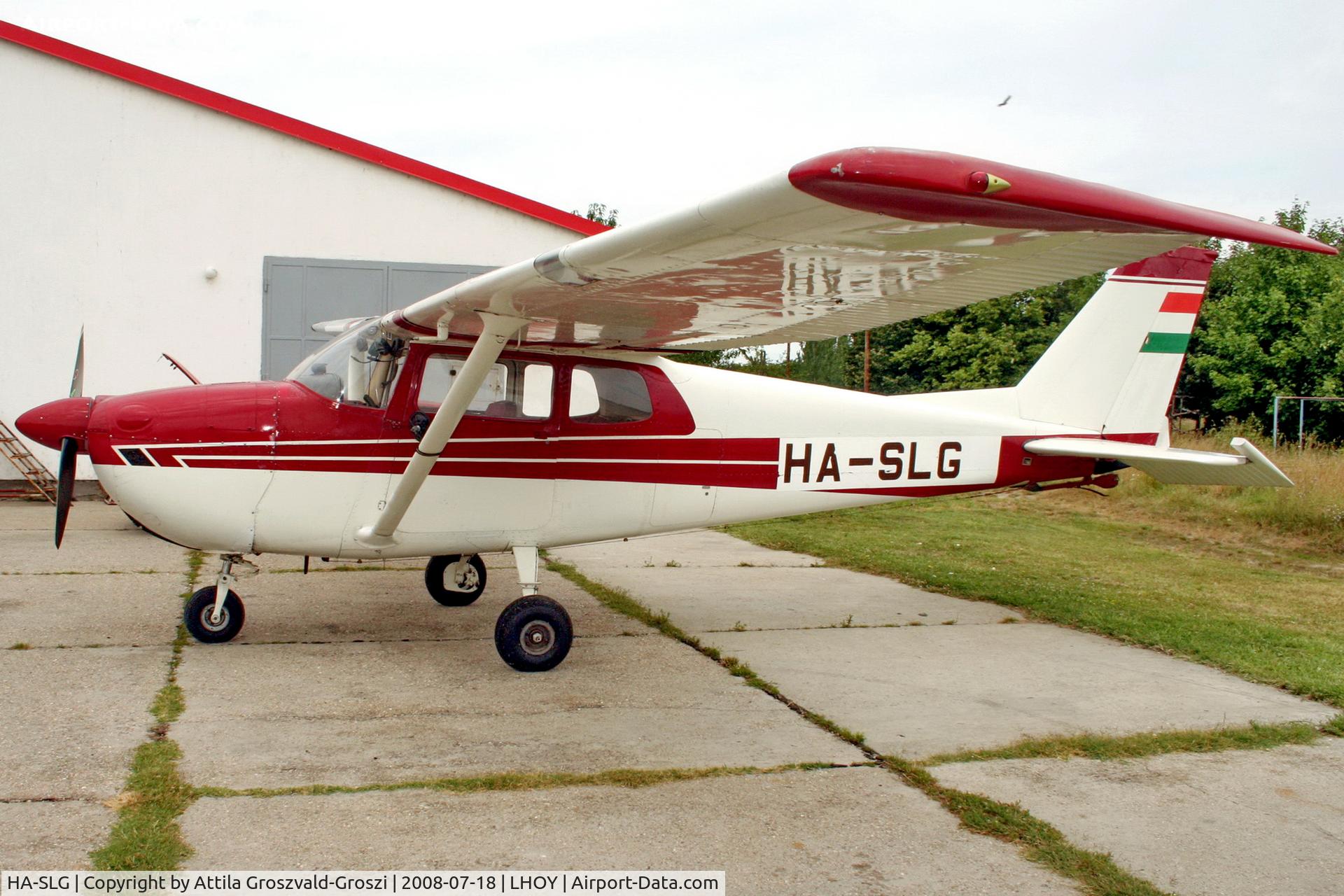 HA-SLG, 1962 Cessna 172C C/N 17248772, LHOY - Öcsény Airport, Hungary