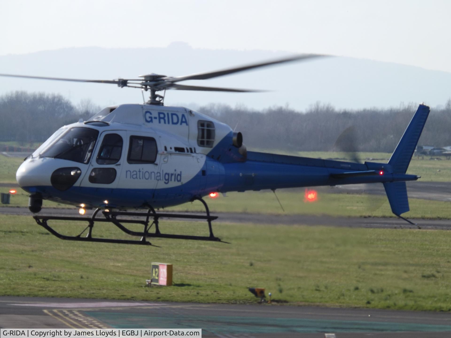 G-RIDA, 2007 Eurocopter AS-355NP Ecureuil 2 C/N 5734, At Gloucestershire Airport.