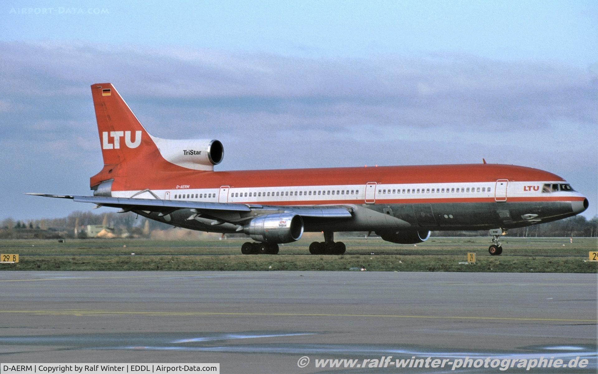 D-AERM, 1978 Lockheed L-1011-385-1 TriStar 1 C/N 193A-1153, Lockheed L-1011-1 Tristar - LTU - 193A-1153 - D-AERM - 1994 - DUS