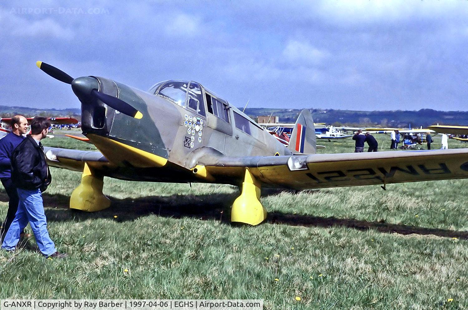 G-ANXR, 1945 Percival P-31C Proctor 4 C/N FHM 141, G-ANXR   (RM221) Percival P.31 Proctor IV [H.803] (Ex Royal Air Force) Henstridge~G 06/04/1997