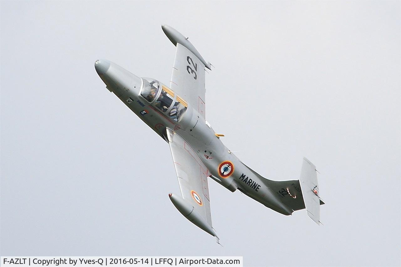 F-AZLT, 1958 Morane-Saulnier MS.760 Paris I C/N 32, Morane-Saulnier MS.760A, On display, La Ferté-Alais Airfield (LFFQ) Air Show 2016