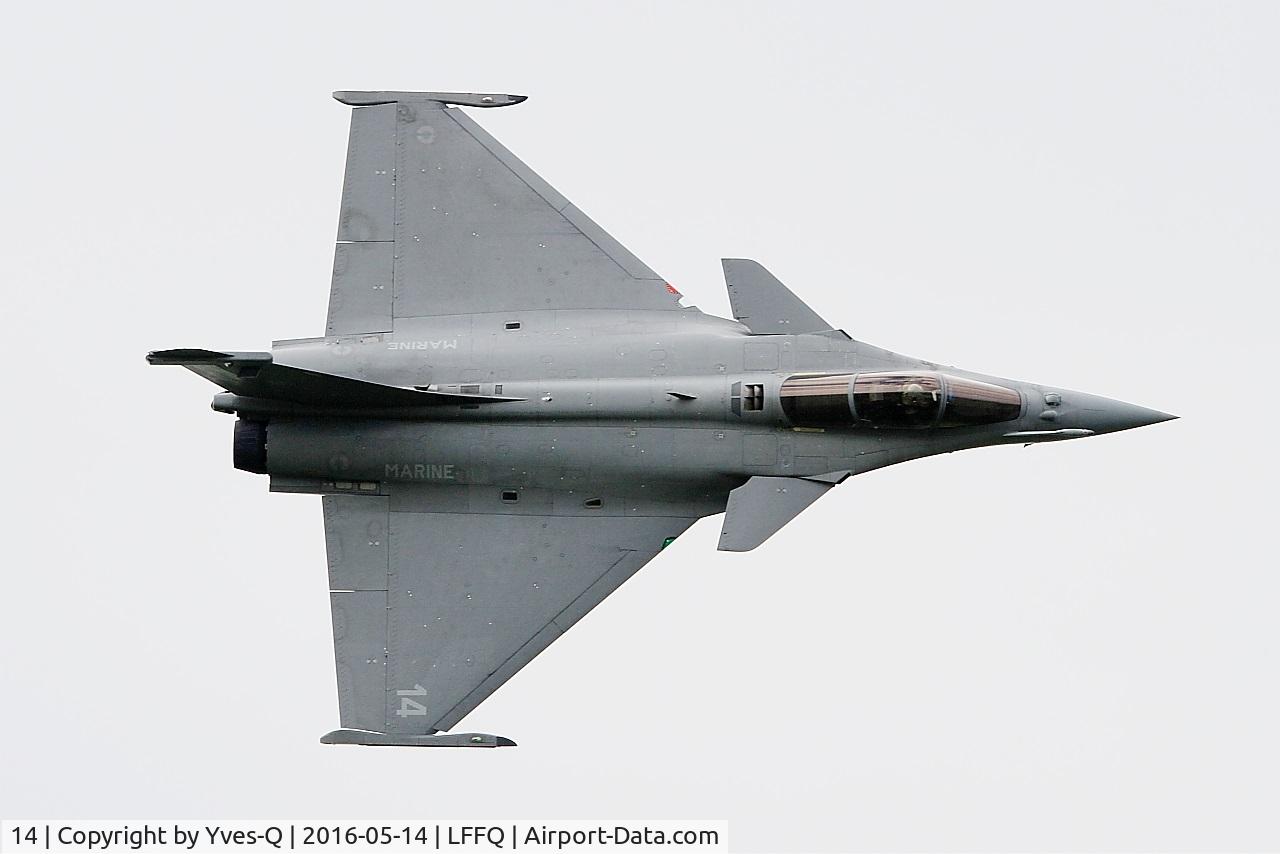 14, Dassault Rafale M C/N 14, Dassault Rafale M, On display, La Ferté-Alais airfield (LFFQ) Air show 2016