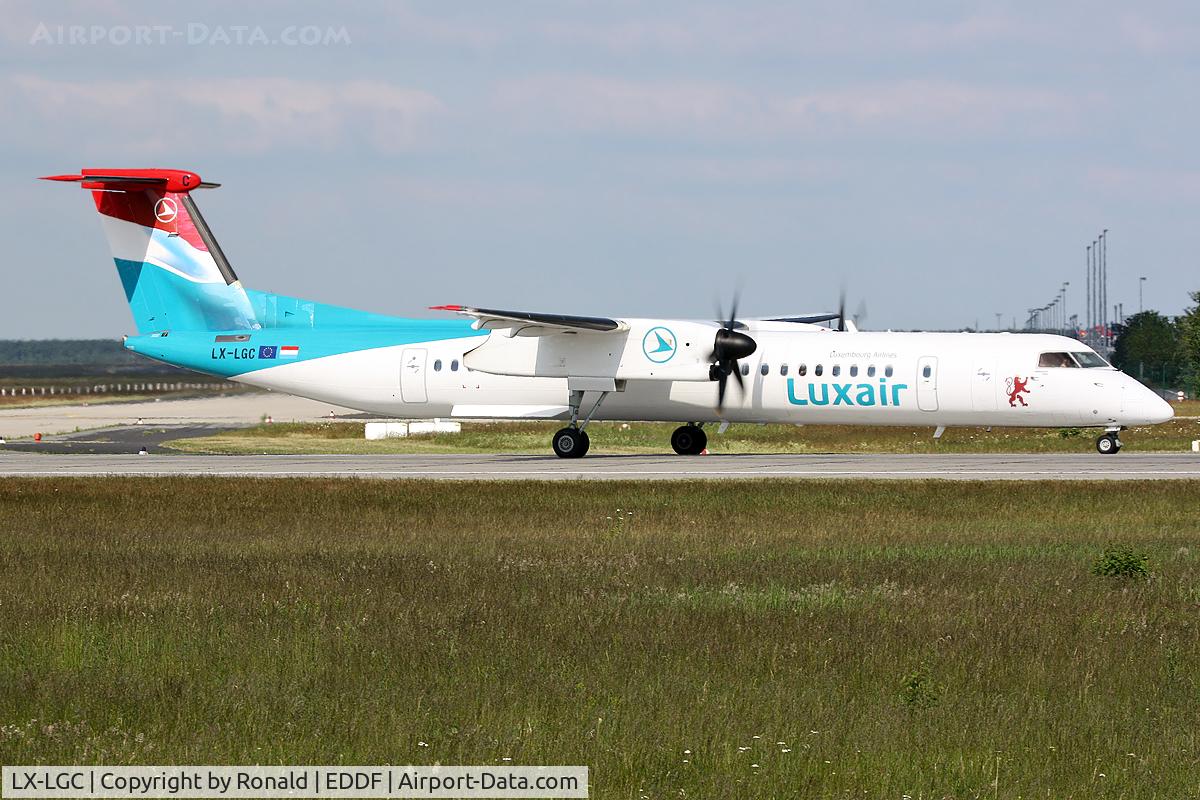 LX-LGA, 2007 De Havilland Canada DHC-8-402Q Dash 8 C/N 4159, at fra