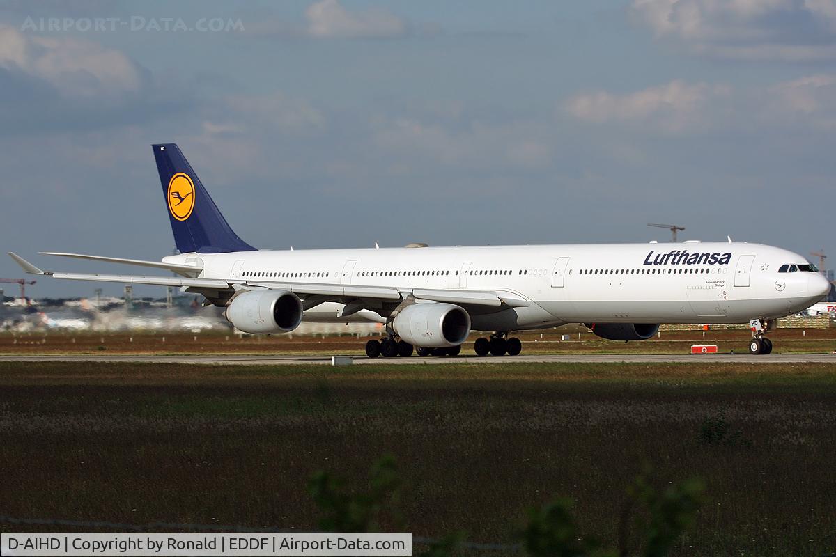D-AIHD, 2003 Airbus A340-642 C/N 537, at fra
