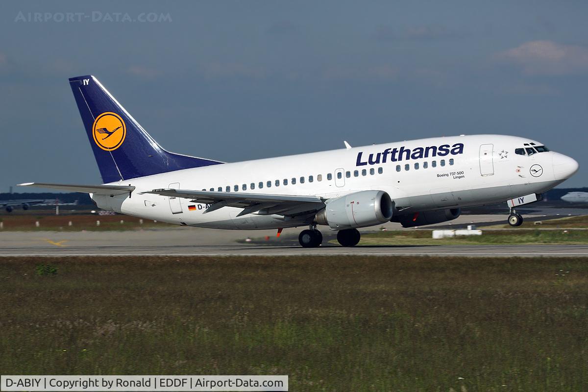 D-ABIY, 1991 Boeing 737-530 C/N 25243, at fra