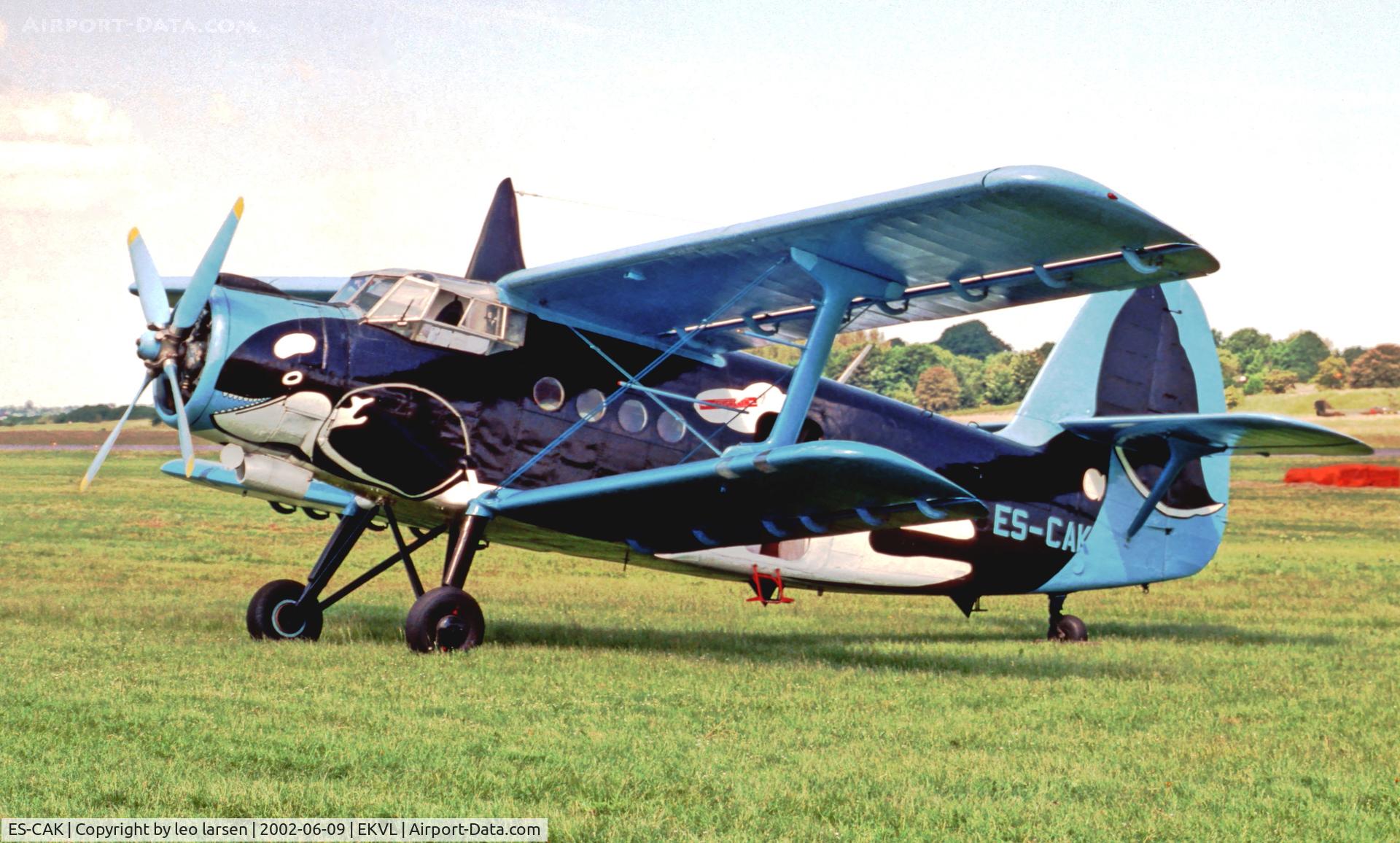 ES-CAK, 1972 Antonov An-2TP C/N 1G137-35, Værløse Air Base 9.6.2002