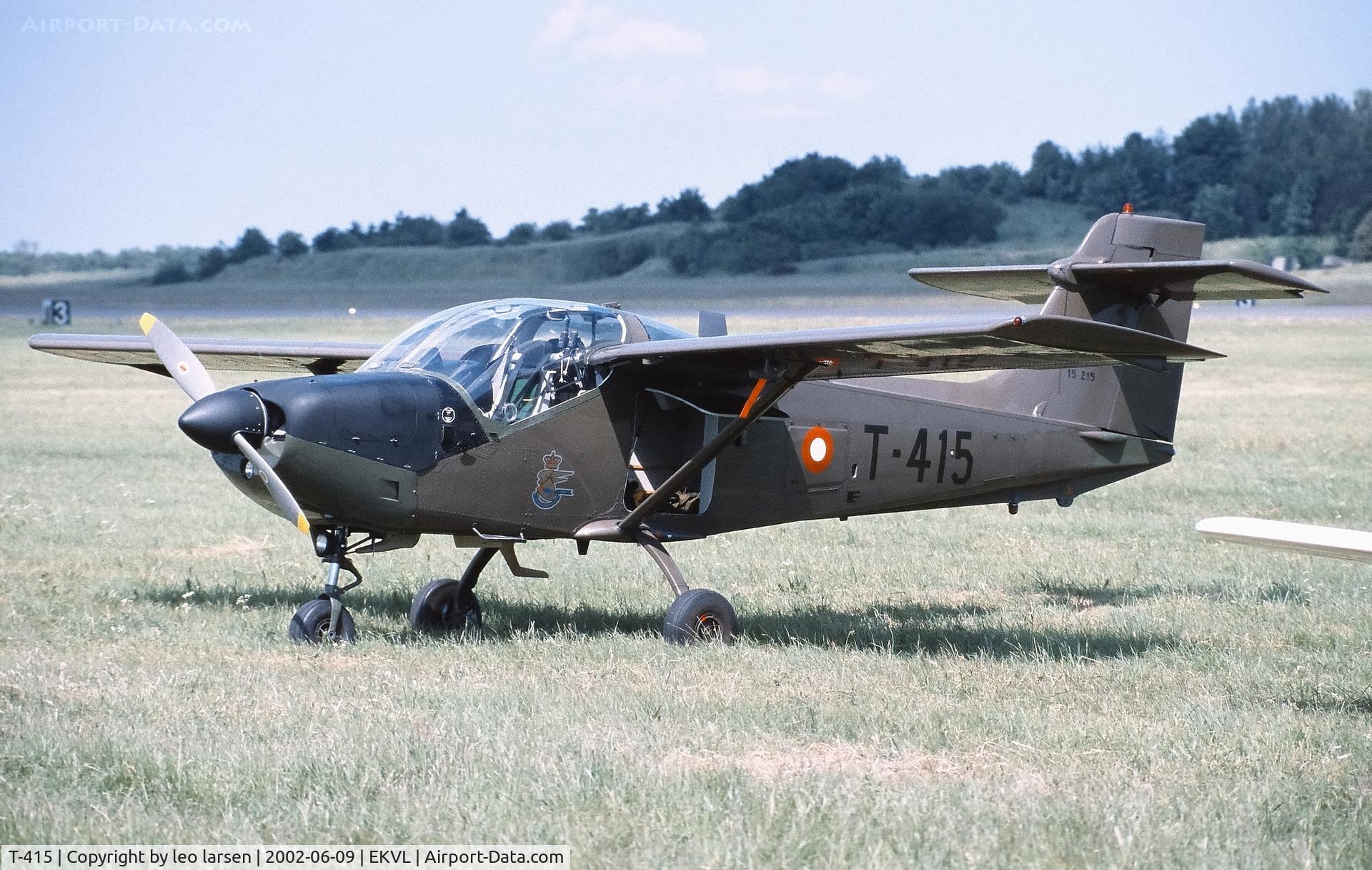 T-415, 1976 Saab T-17 Supporter C/N 15-215, Værløse Air Base 9.6.2002