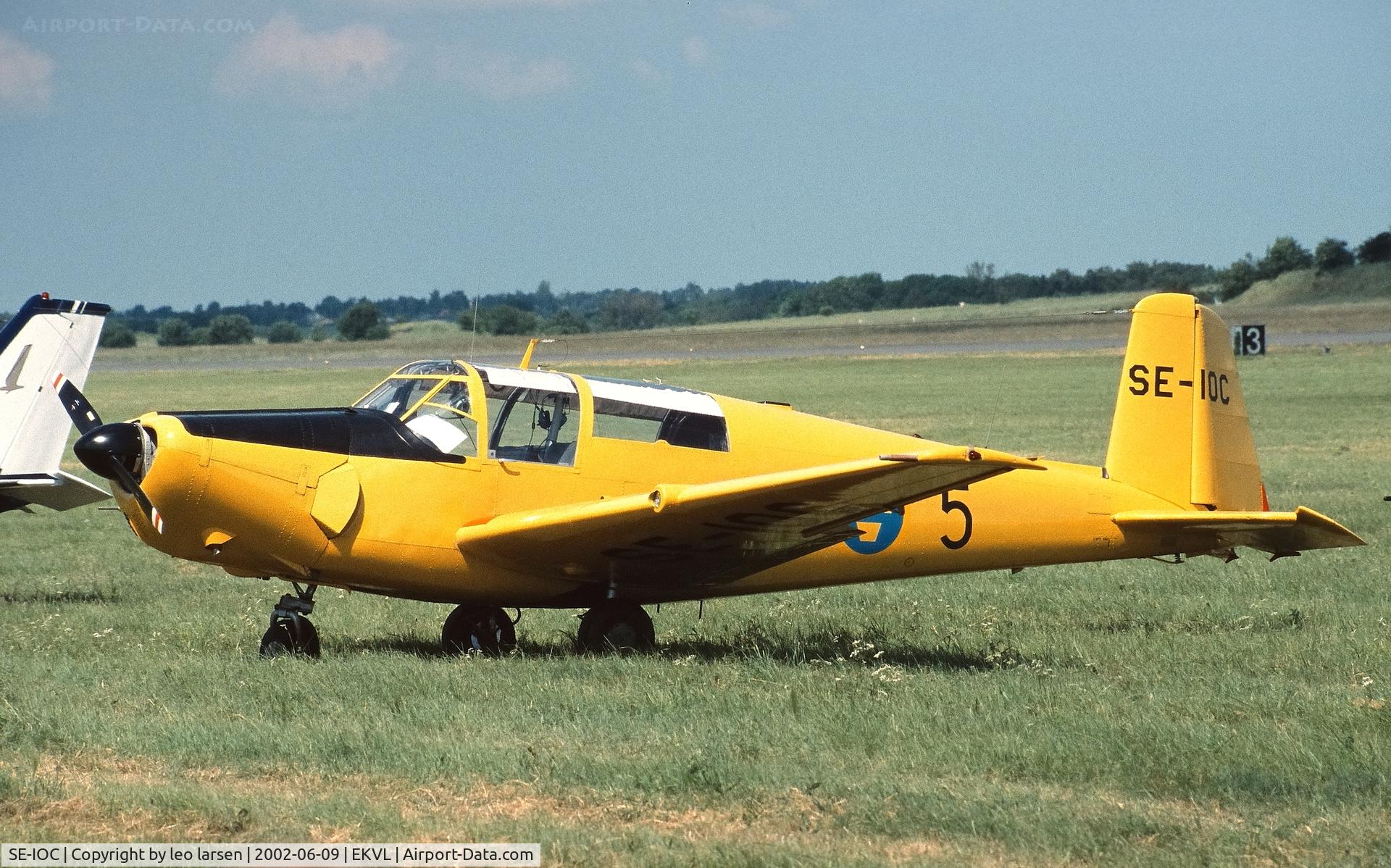 SE-IOC, 1962 Saab 91D  Safir C/N 91441, Værløse Air Base 9.6.2002