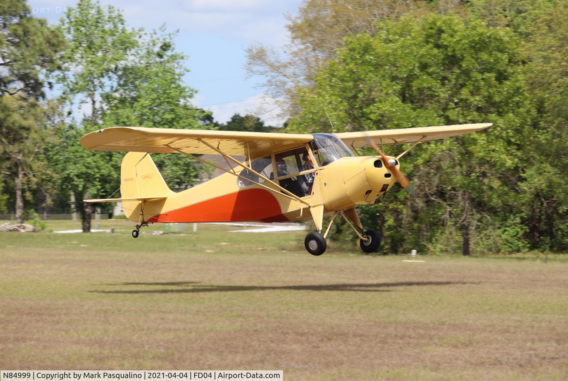 N84999, 1946 Aeronca 7AC Champion C/N 7AC-3723, Aeronca 7AC