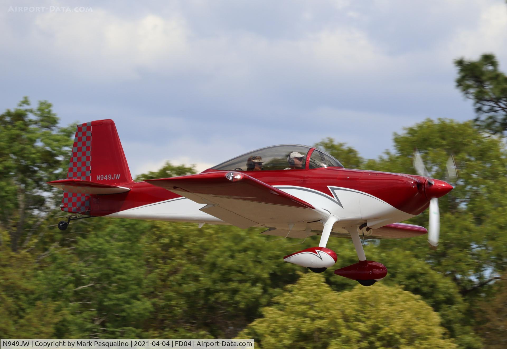 N949JW, 2018 Vans RV-8 C/N 83405, Vans RV-8