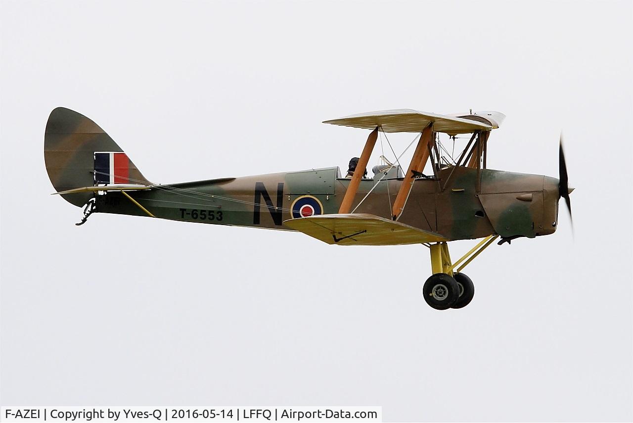 F-AZEI, 1941 De Havilland DH-82A Tiger Moth II C/N 84882, De Havilland DH-82A Tiger Moth II, On display, La Ferté-Alais Airfield (LFFQ) Air Show 2016