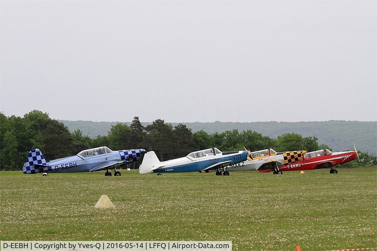 D-EEBH, Zlin Z-526F Trener Master C/N 1068, Zlin Z-526F Trener Master, La Ferté-Alais airfield (LFFQ) Air show 2016