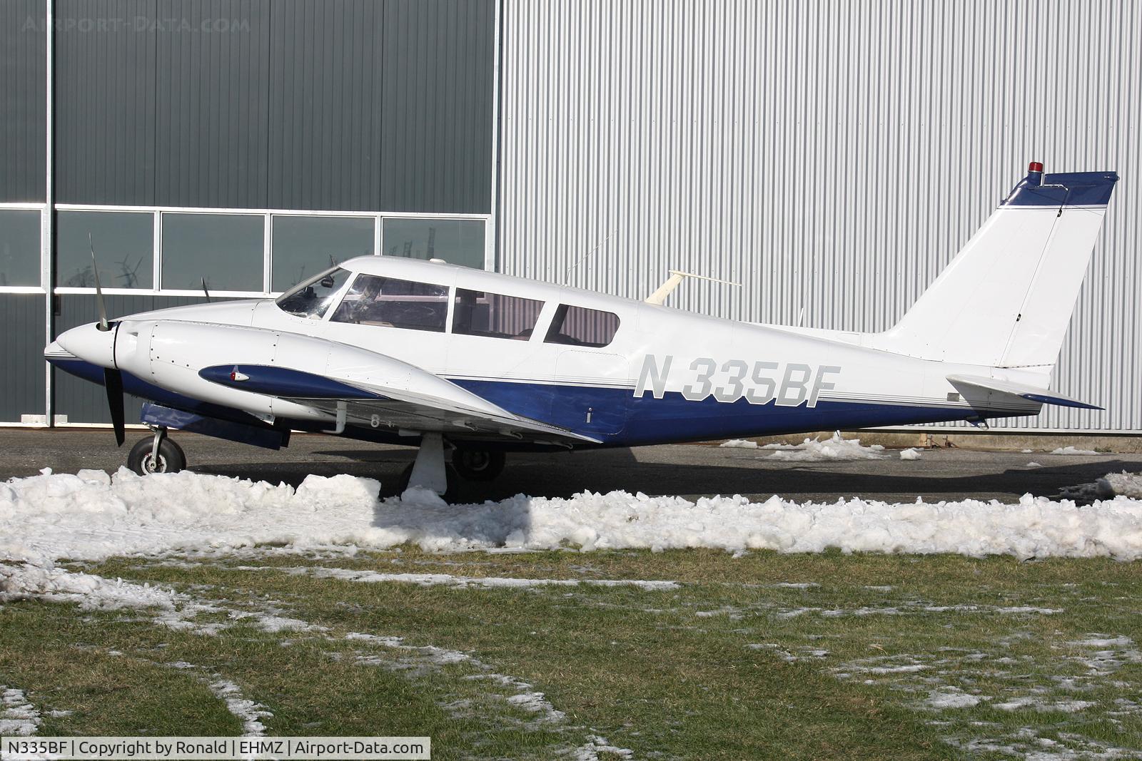 N335BF, 1966 Piper PA-30-160 B Twin Comanche C/N 30-1389, at ehmz
