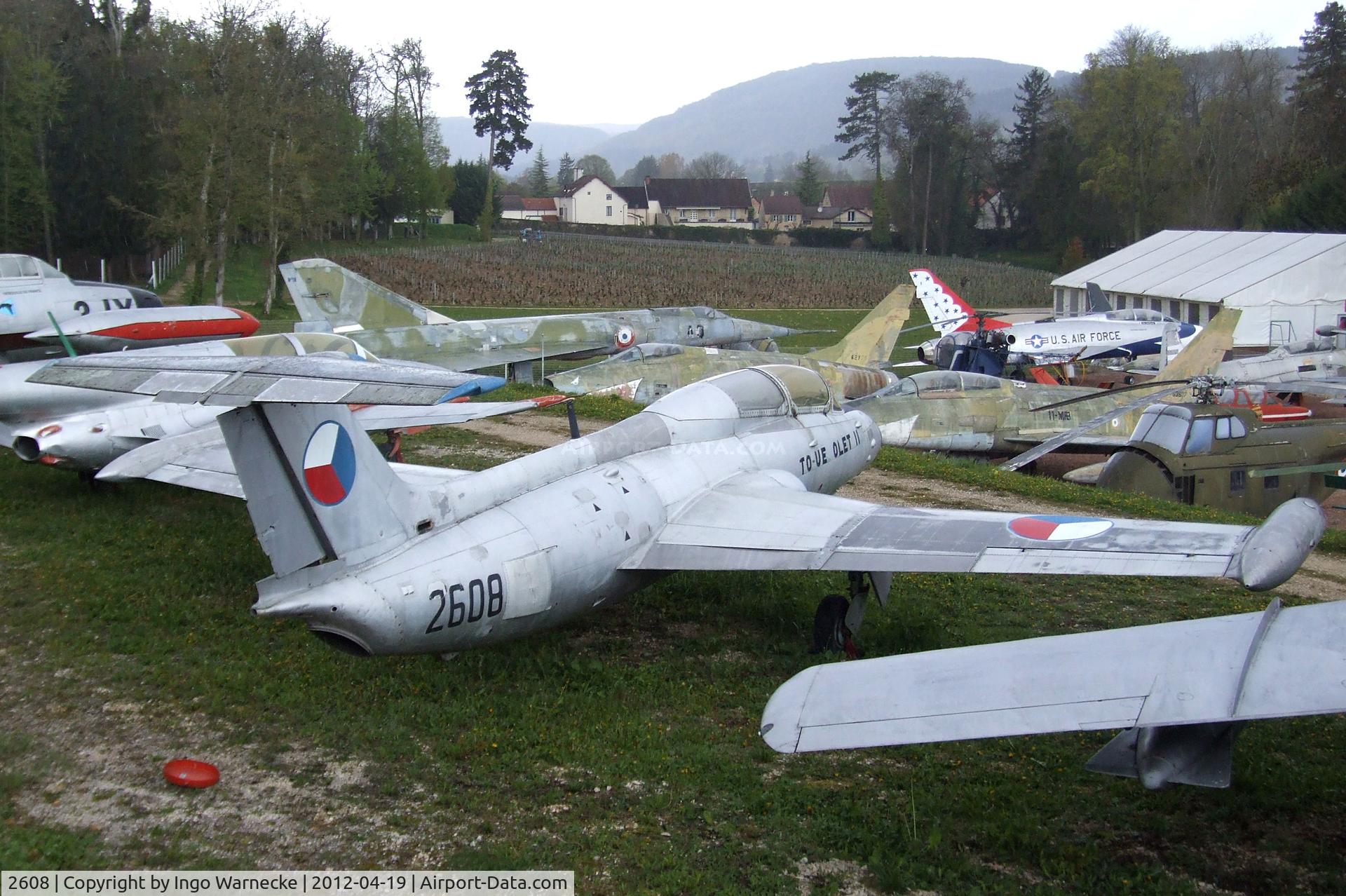 2608, Aero L-29R Delfin C/N 792608, Aero L-29R Delfin MAYA at the Musee de l'Aviation du Chateau, Savigny-les-Beaune