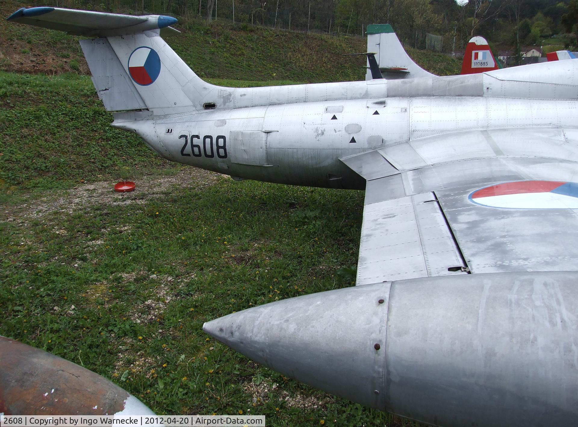 2608, Aero L-29R Delfin C/N 792608, Aero L-29R Delfin MAYA at the Musee de l'Aviation du Chateau, Savigny-les-Beaune