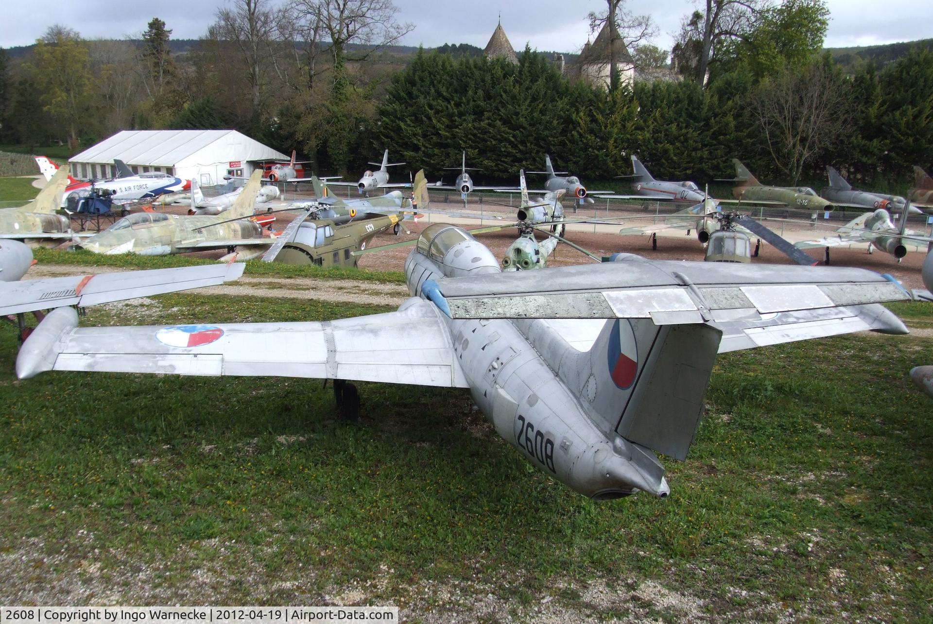 2608, Aero L-29R Delfin C/N 792608, Aero L-29R Delfin MAYA at the Musee de l'Aviation du Chateau, Savigny-les-Beaune