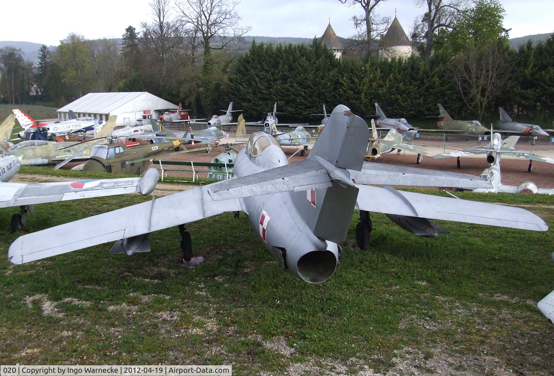 020, PZL-Mielec SBLim-2M (MiG-15UTI) C/N 1A07020, PZL-Mielec SBLim-2M (MiG-15UTI) MIDGET at the Musee de l'Aviation du Chateau, Savigny-les-Beaune