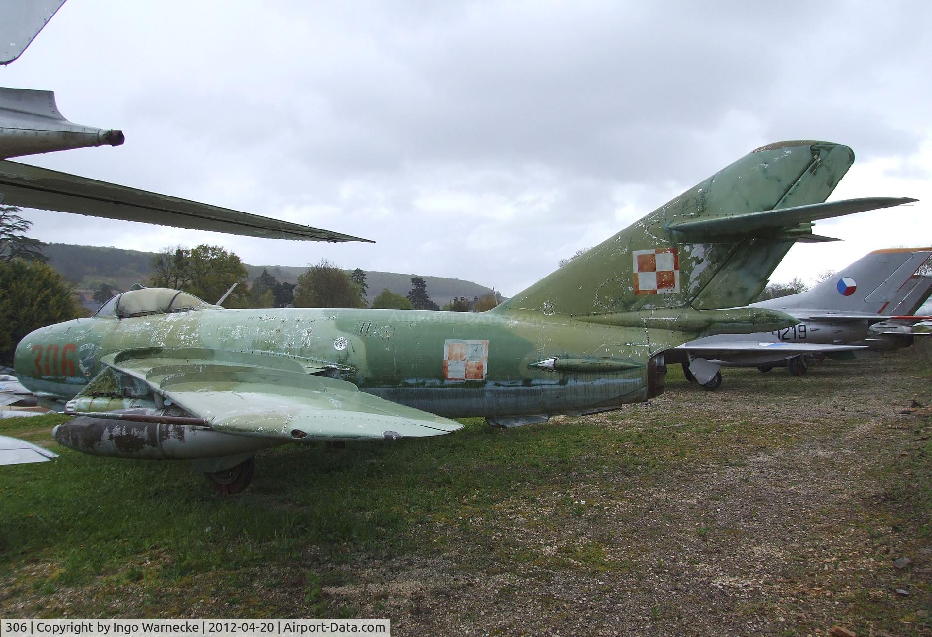 306, PZL-Mielec Lim-6bis C/N 1F-0306, PZL-Mielec Lim-6bis (MiG-17 attack version) FRESCO at the Musee de l'Aviation du Chateau, Savigny-les-Beaune