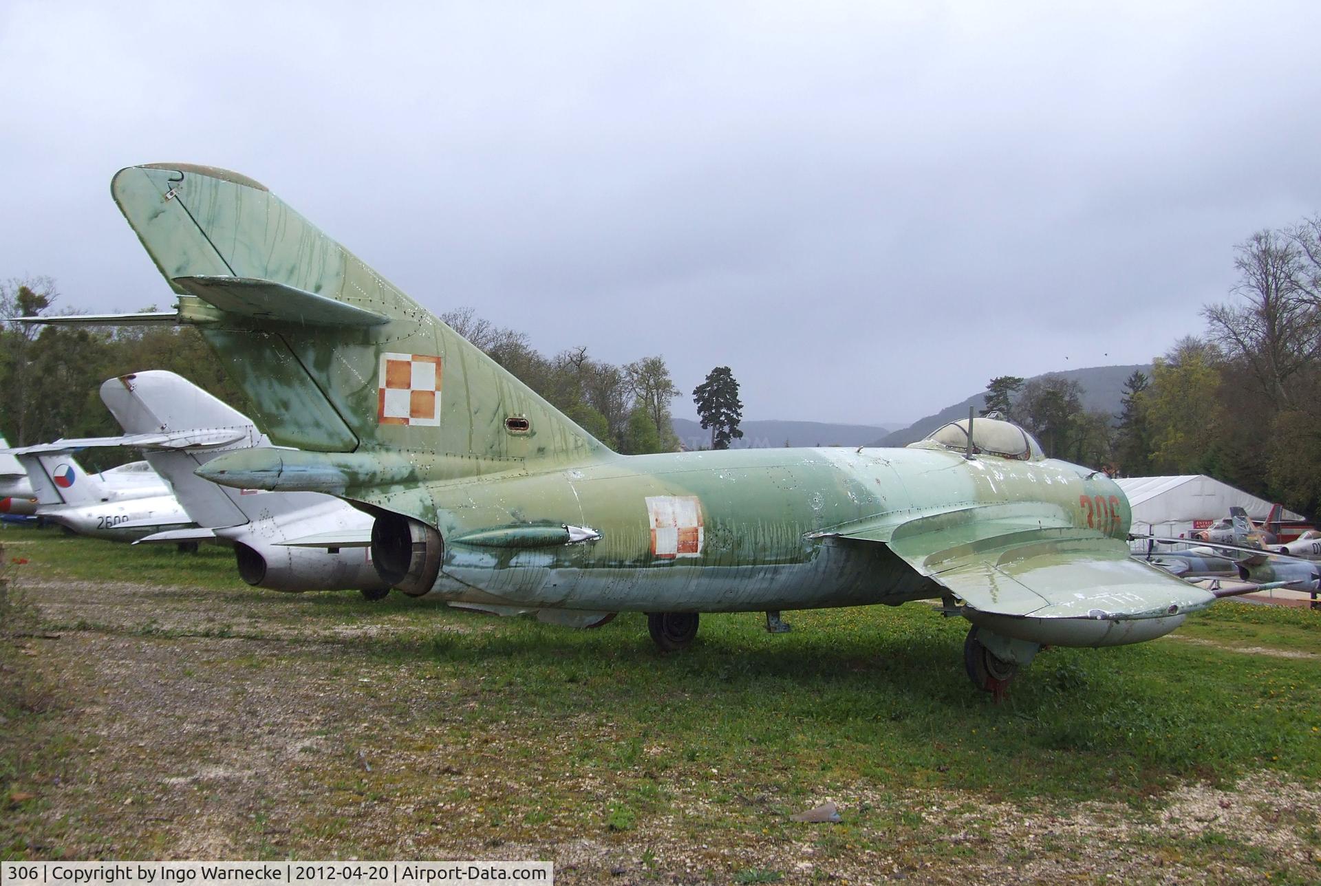 306, PZL-Mielec Lim-6bis C/N 1F-0306, PZL-Mielec Lim-6bis (MiG-17 attack version) FRESCO at the Musee de l'Aviation du Chateau, Savigny-les-Beaune