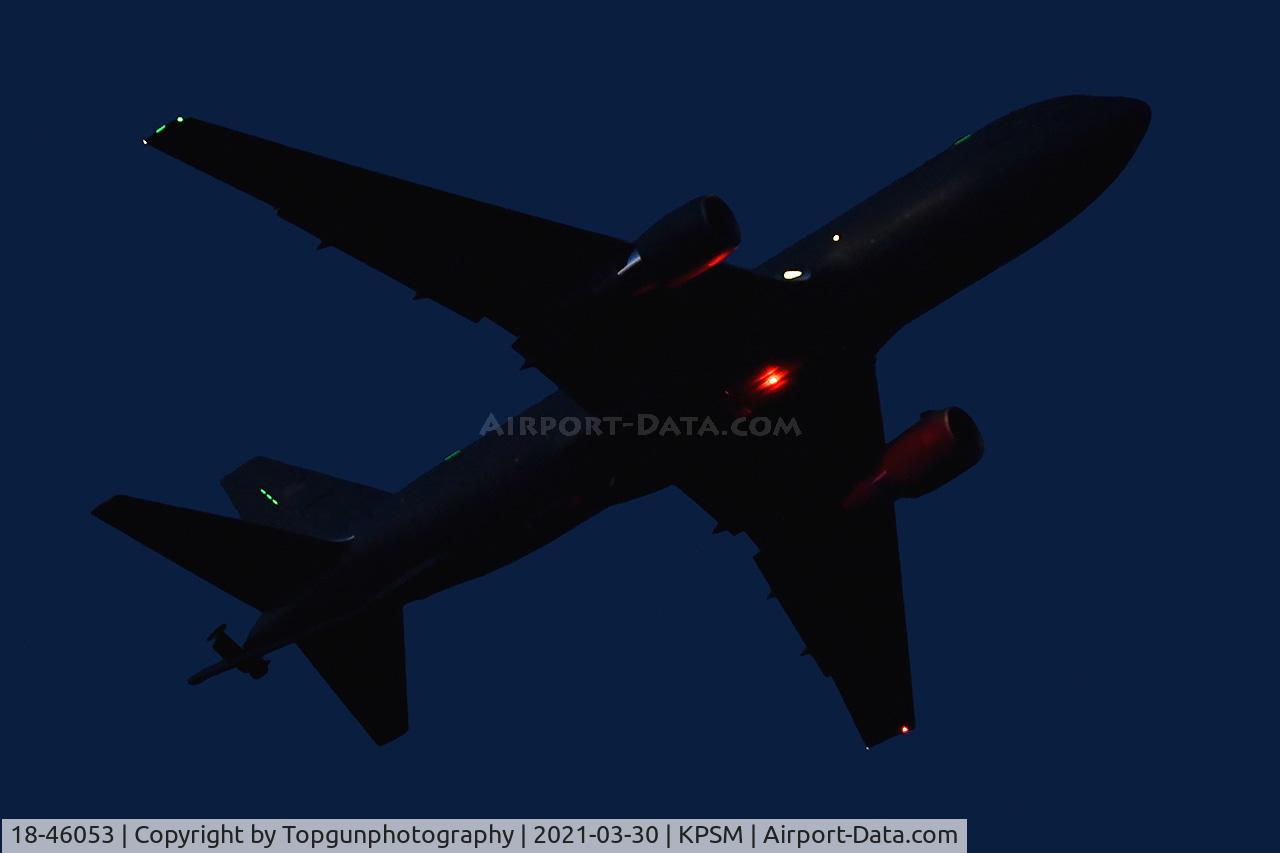 18-46053, 2020 Boeing KC-46A Pegasus C/N 41873, PACK21 launches for a night mission with the 158th FW