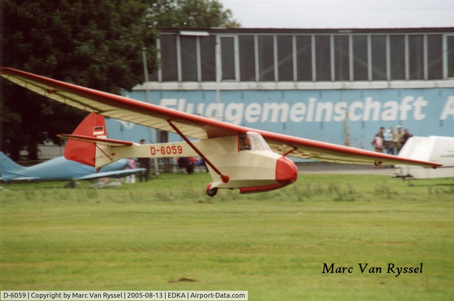 D-6059, 1953 Cumulus 3F C/N 02, At Aachen.