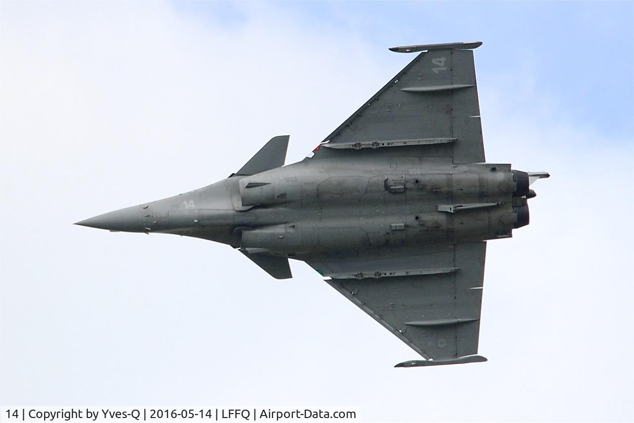 14, Dassault Rafale M C/N 14, Dassault Rafale M, On display, La Ferté-Alais airfield (LFFQ) Air show 2016