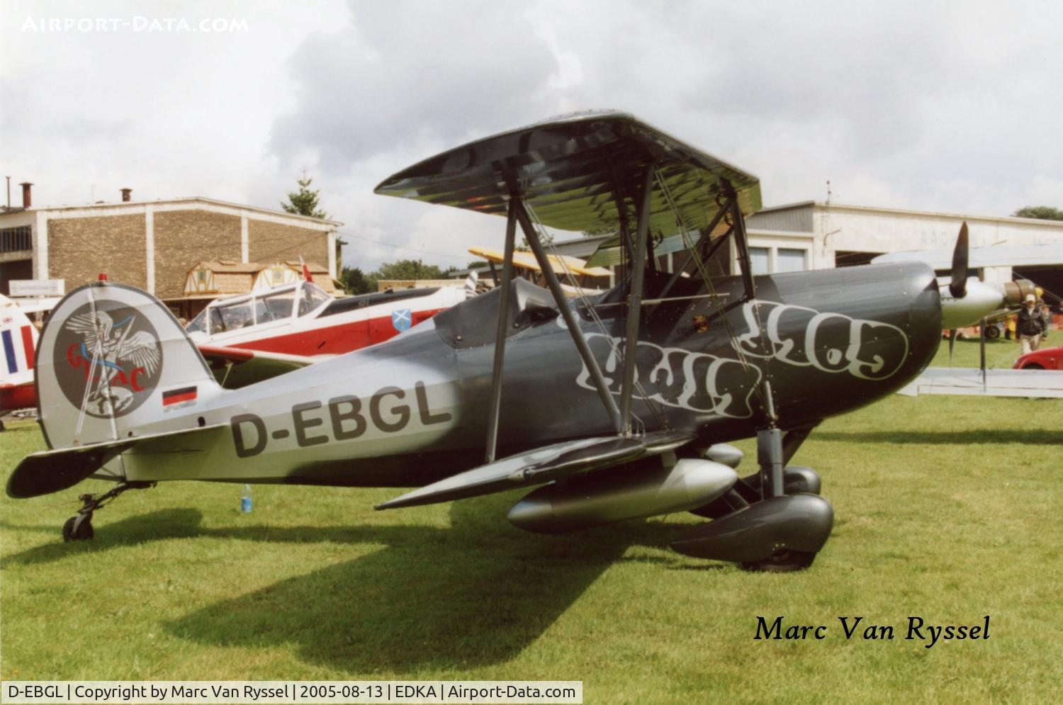 D-EBGL, Great Lakes 2T-1A-1 Sport Trainer C/N 1662, At Aachen.