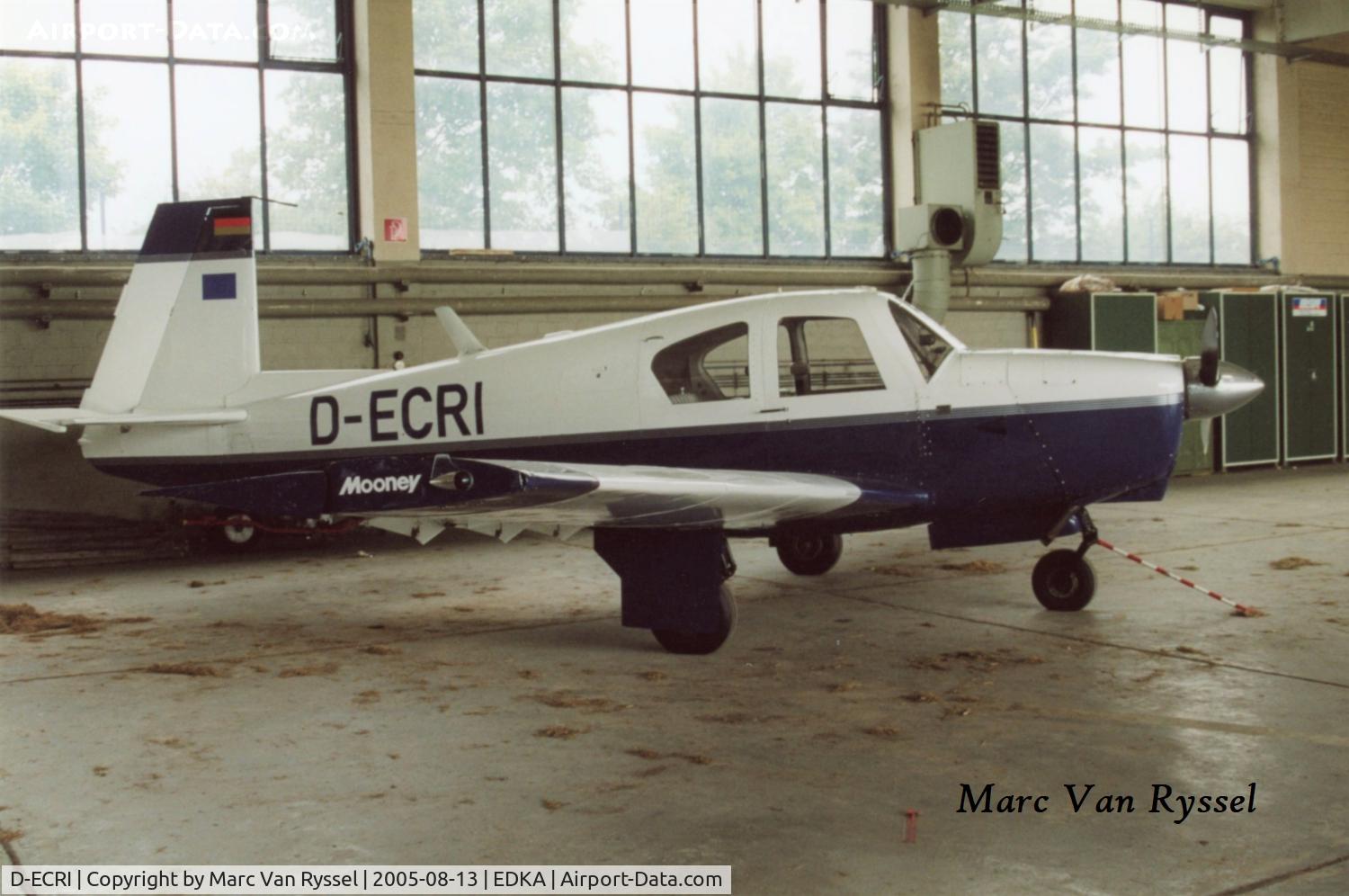 D-ECRI, Mooney M20C Mark 21 Ranger C/N 2176, At Aachen.