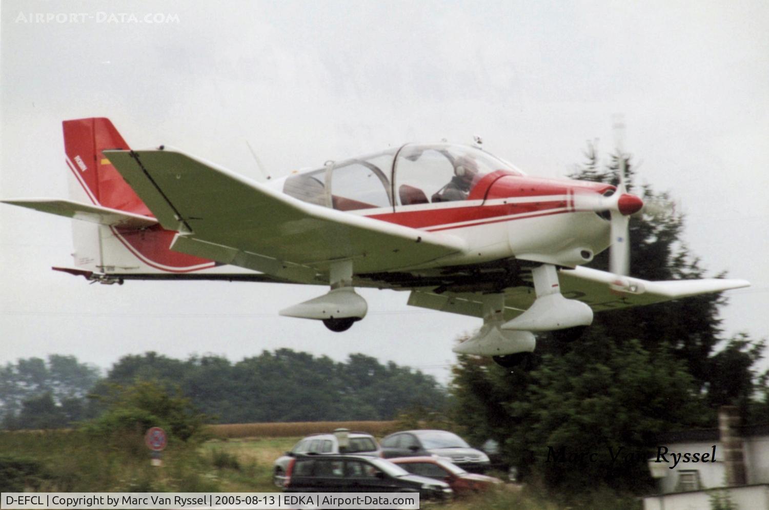 D-EFCL, Robin DR-400-180R Remorqueur Regent Regent C/N 751, Glider tug at Aachen.
