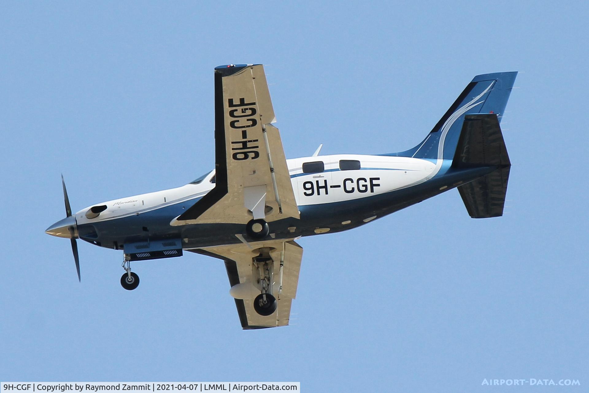 9H-CGF, Piper PA-46-500TP Malibu Meridian C/N 4697504, Piper PAA-46-500TP Malibu Meridian 9G-CGF