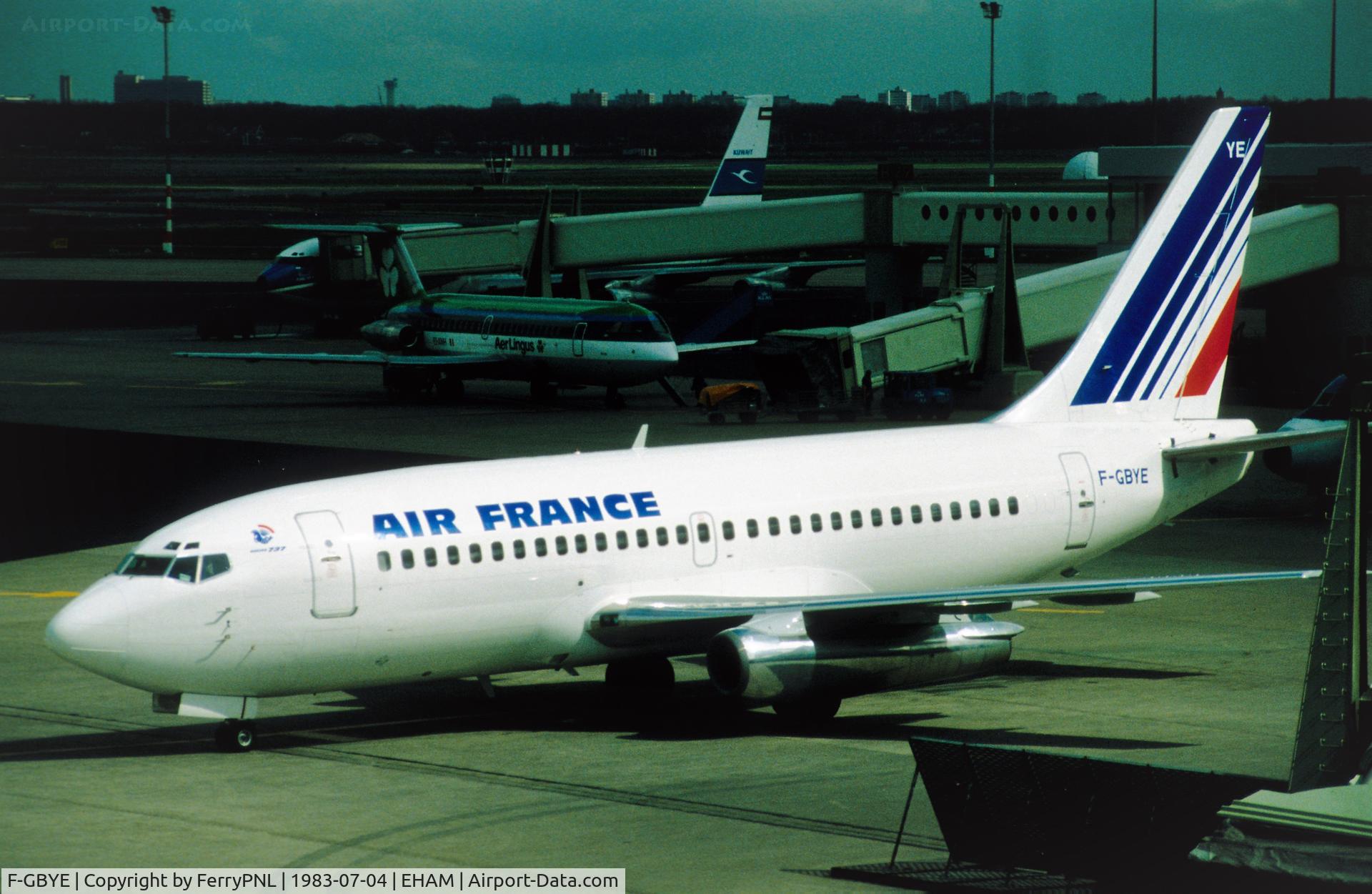 F-GBYE, 1983 Boeing 737-228 C/N 23004, Air France B732