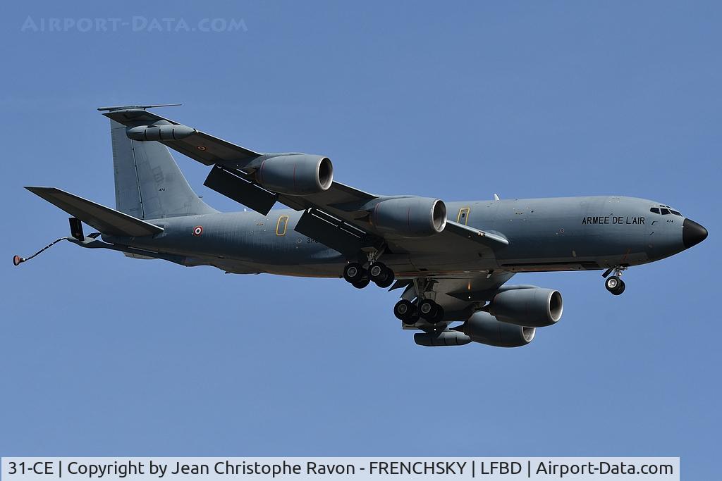 31-CE, Boeing C-135FR Stratotanker C/N 474, France - Air Force