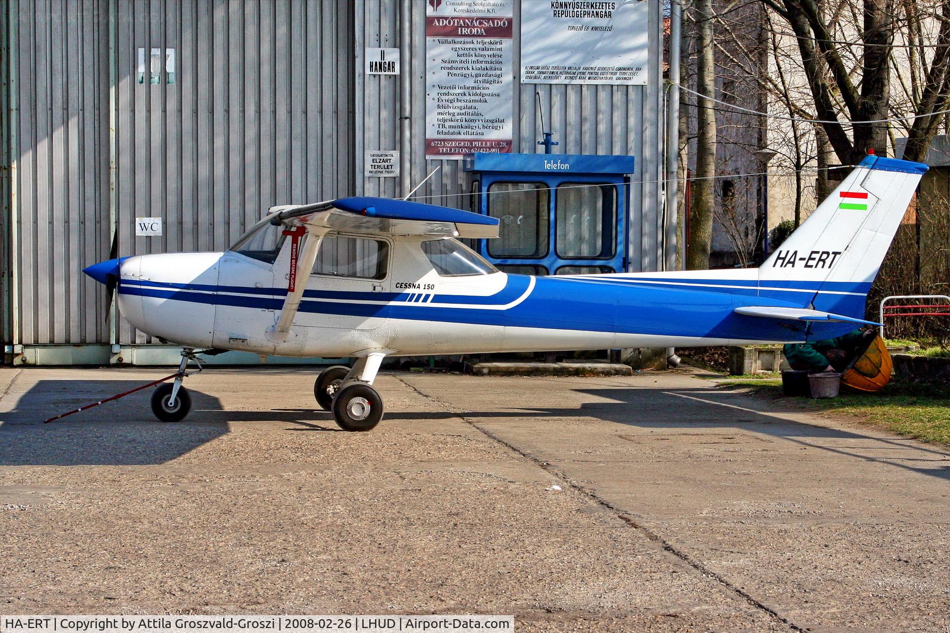 HA-ERT, 1976 Reims F150M C/N 1335, LHUD - Szeged Airport, Hungary