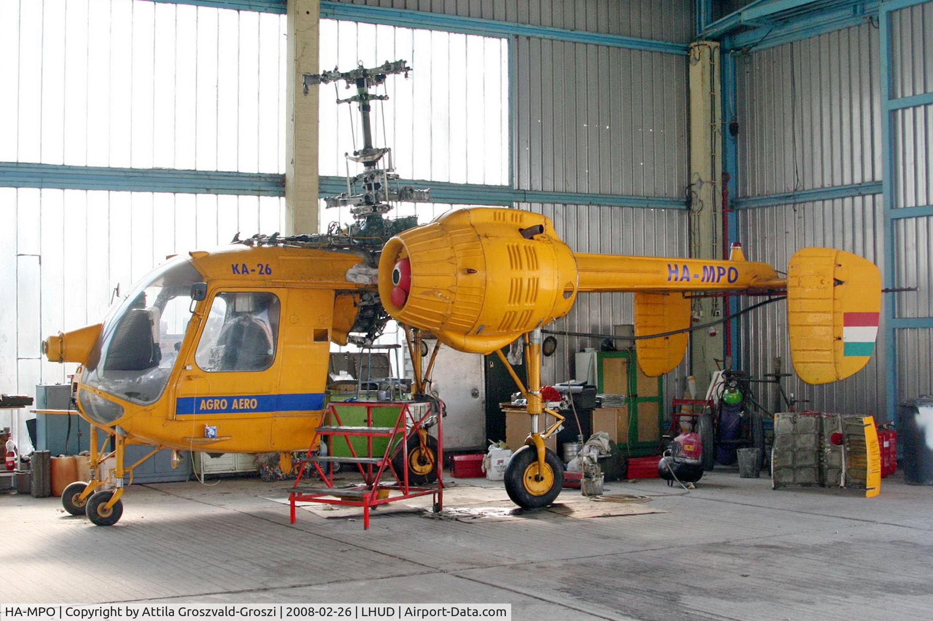 HA-MPO, 1978 Kamov Ka-26 Hoodlum C/N 7806314, LHUD - Szeged Airport, Hungary