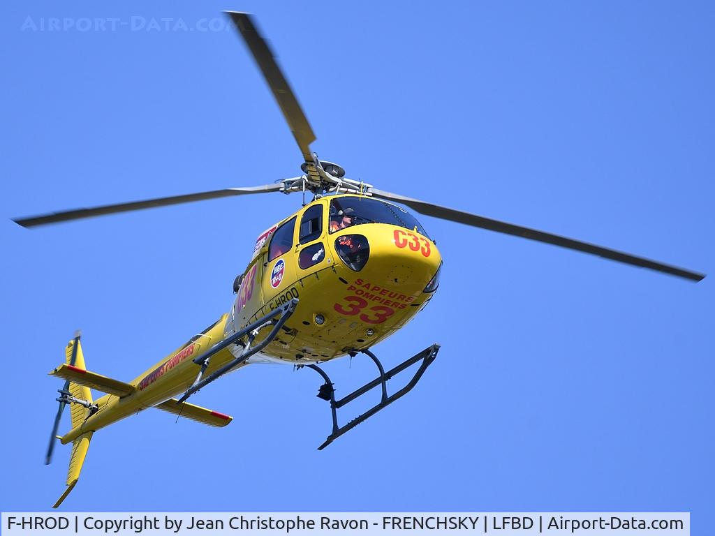 F-HROD, Aerospatiale AS-350B Ecureuil C/N 9080, CHARLIE 33