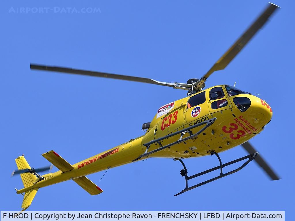 F-HROD, Aerospatiale AS-350B Ecureuil C/N 9080, CHARLIE 33